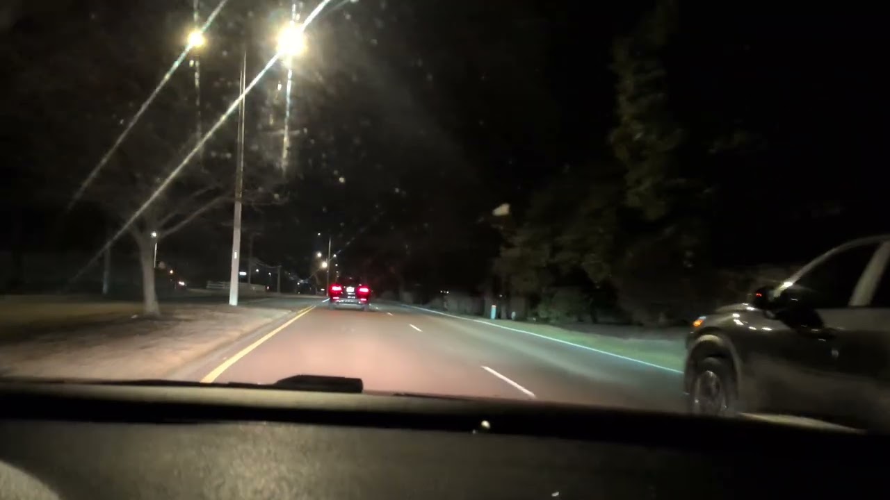 Lo-Fi ASMR Driving At Night Tingly Old Car 🚗 💨💤 ✨