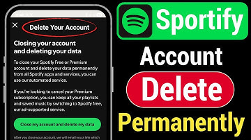 Spotify Account Delete Kaise Kare || How to Delete Spotify Account