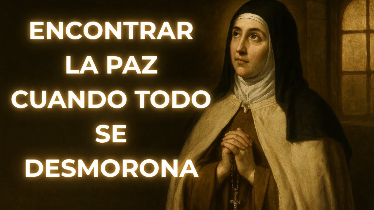 El secreto de Santa Teresa para encontrar la paz cuando todo se desmorona