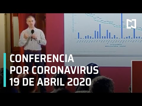 Conferencia por Coronavirus en México - 19 de Abril 2020