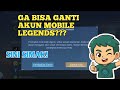 PEMBEBASAN LIMIT GANTI AKUN 