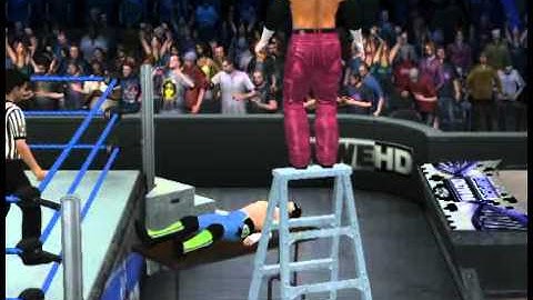 Matt Hardy Awesome Legdrop