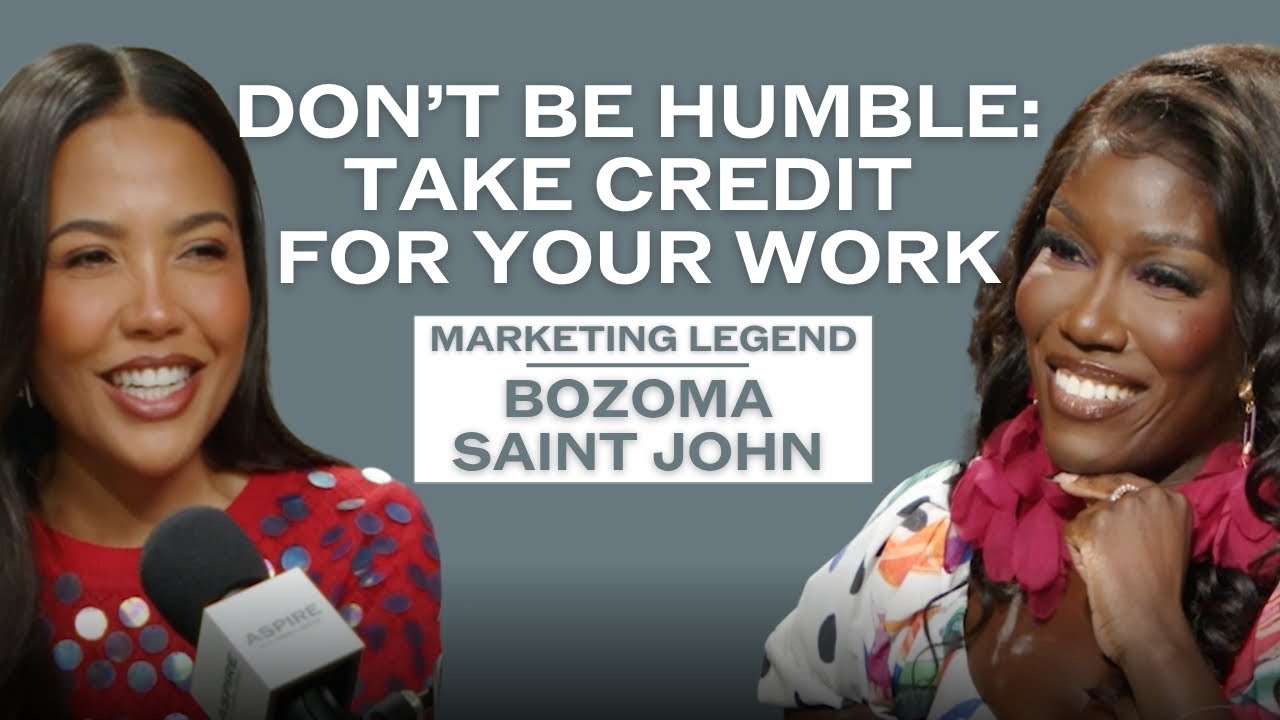 Bozoma Saint John: How to Stop Sabotaging Your Success | Aspire with Emma Grede