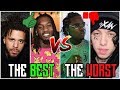 Best rappers of the 2010s vs worst rappers of the 2010s