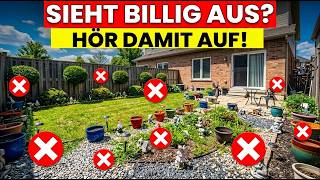 10 Fehler In Kleinen Gärten, Die Ihren Garten Billig Aussehen Lassen