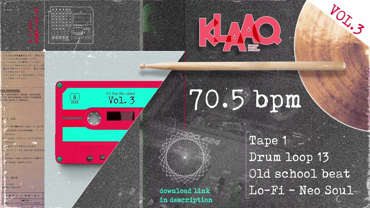 Ver Lo-Fi Neo Soul - Drum Loop 13 | Tape 1 - 70.5 BPM | YO! The 90s called (FREE DRUM LOOP) no YouTube Ver Lo-Fi Neo Soul - Drum Loop 13 | Tape 1 - 70.5 BPM | YO! The 90s called (FREE DRUM LOOP) no YouTube