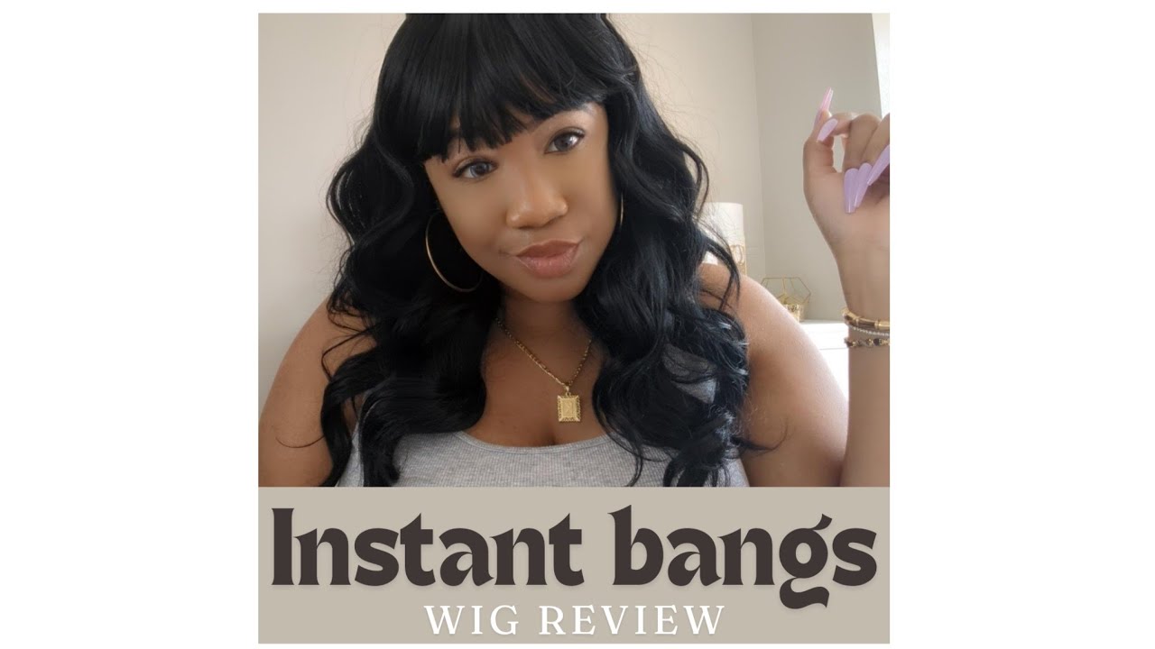 The Bangs are banging!💥💥💥: Review of Outre Wigpop - Laverne