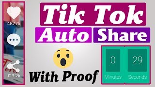 How to Use Tik tok Auto Share | #Tiktok Auto Share Kaise Badaye Unlimited Increase #Share screenshot 3