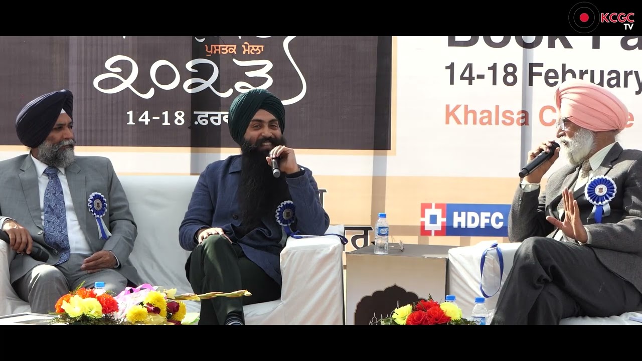 Bir Singh Punjabi Singer & Lyricist At Khalsa College Amritsar ( Book Fair )