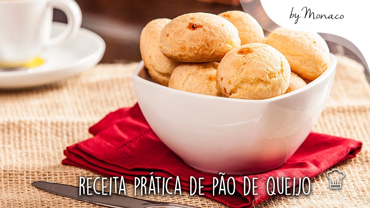 Feito com Amor - Receita prática de pāo de queijo