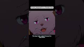 A Man Proposed To A Female Bear