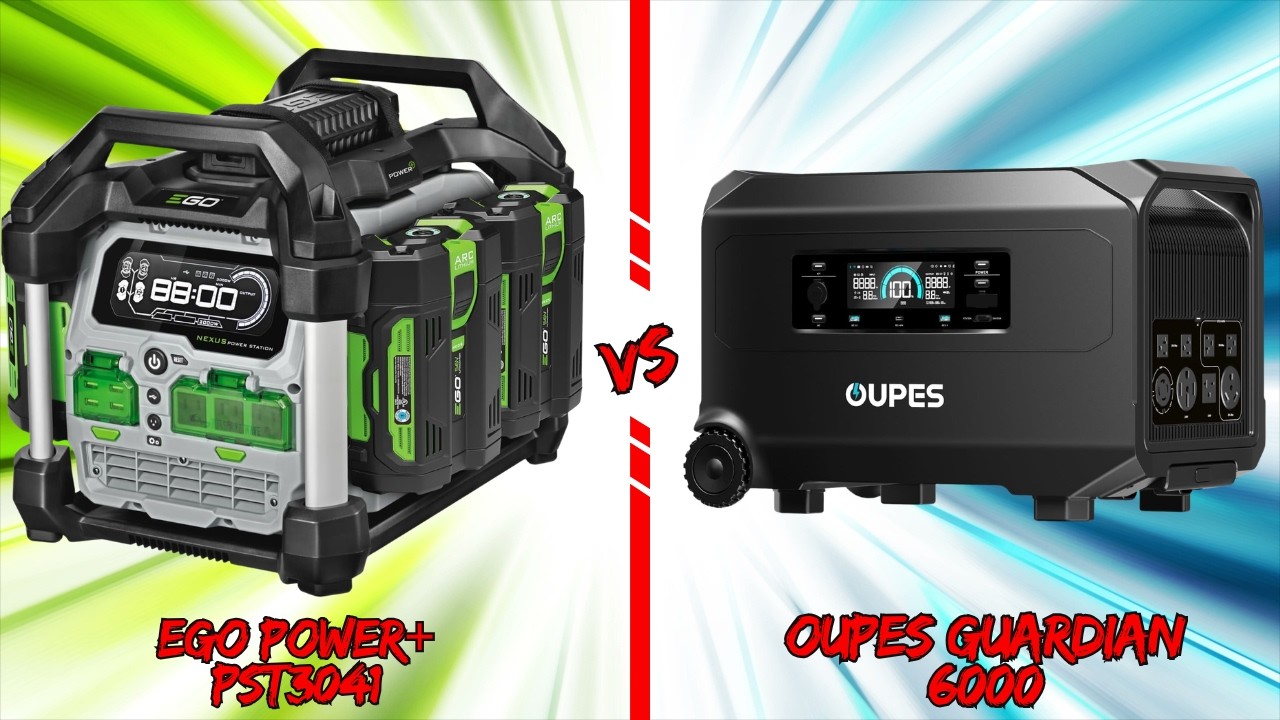 Power Station Comparison 2026 | EGO PST3041 VS OUPES Guardian 6000