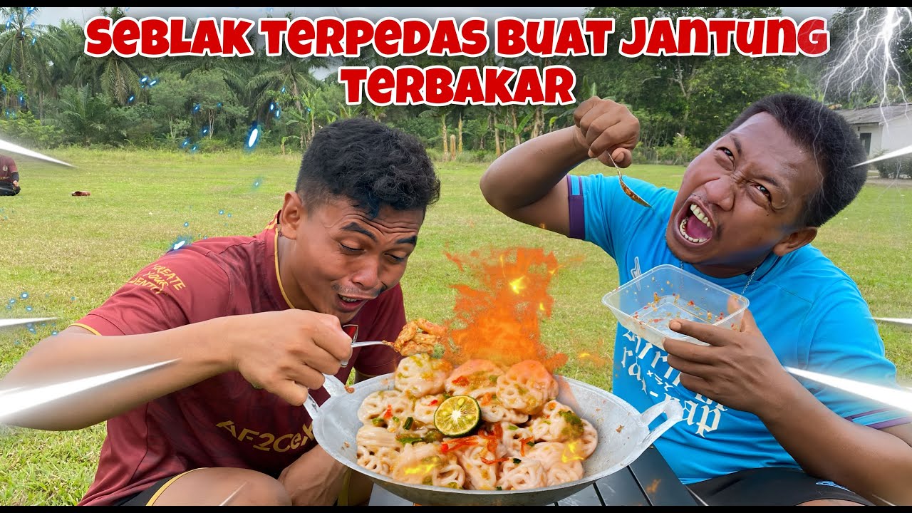 SEPAKBOLA vs SEBLAK RAFAEL VIRAL TERPEDAS LEVEL GILAA