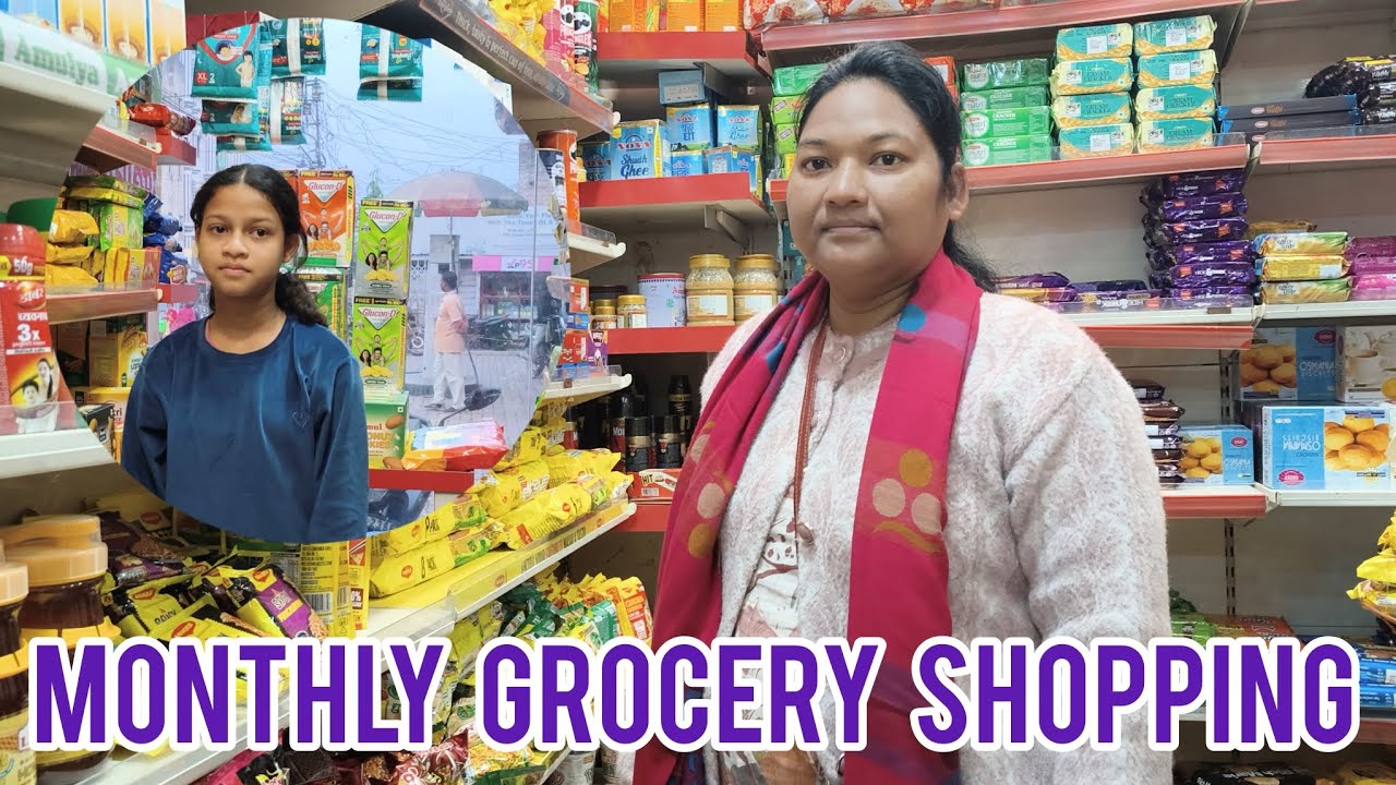 Going for the monthly grocery shopping ||Usha@Sujit|| 