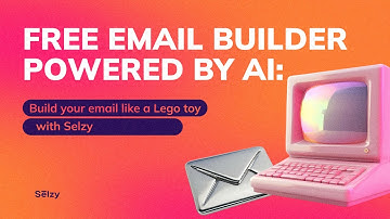 Free Email builder powered by AI (Selzy Template builder)