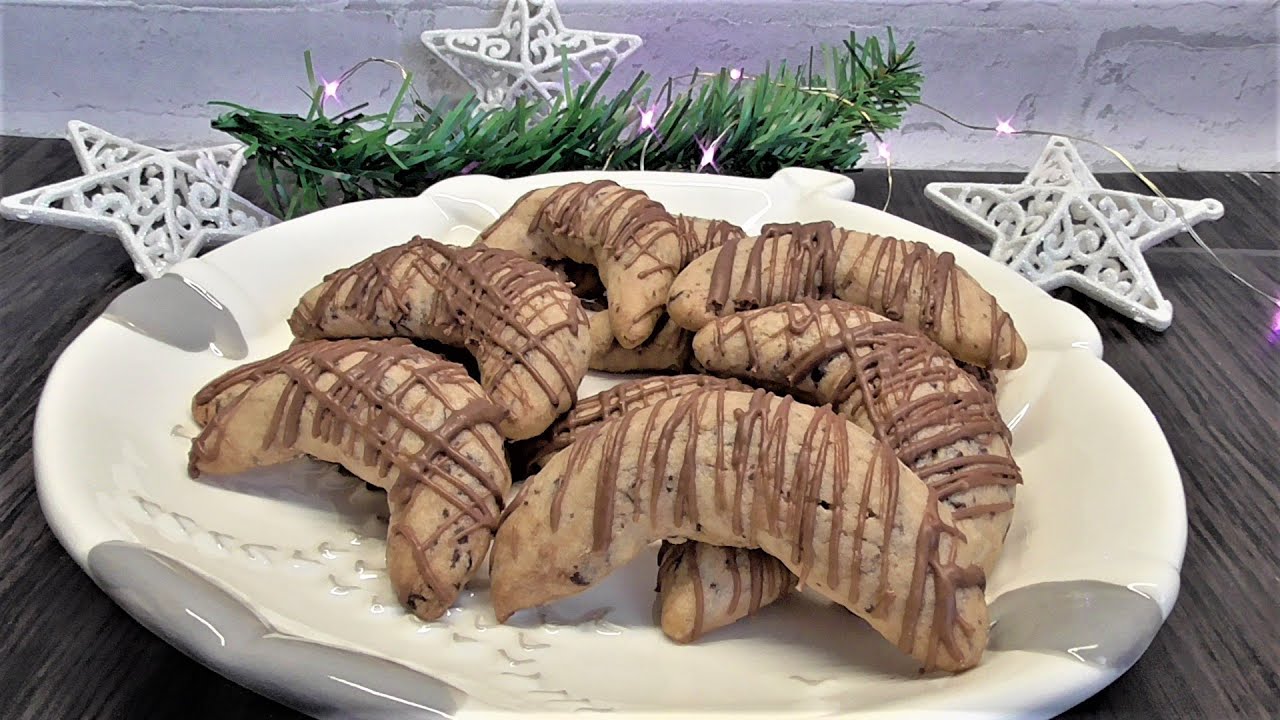 Ciastka pomaranczowo -czekoladowe