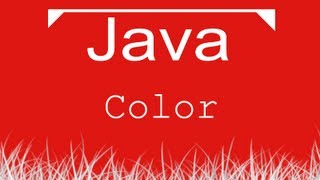 Aula de Java 049 - Color, modificando as cores