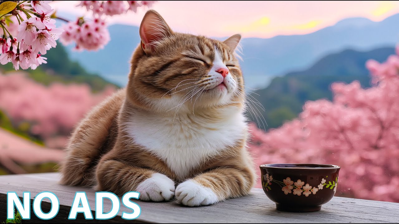 12 Hours Sleep Music for Cats 🐈 Calming Music for Cats 💖 Gentle Sleep Aid for Anxious Cats 🎵
