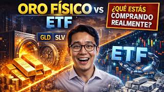 Oro físico vs ETF: ¿Qué realmente posees cuando compras GLD o SLV?