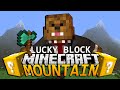 Minecraft Lucky Block Mod MOUNTAIN PVP Minigame w/ The Pack | JeromeASF