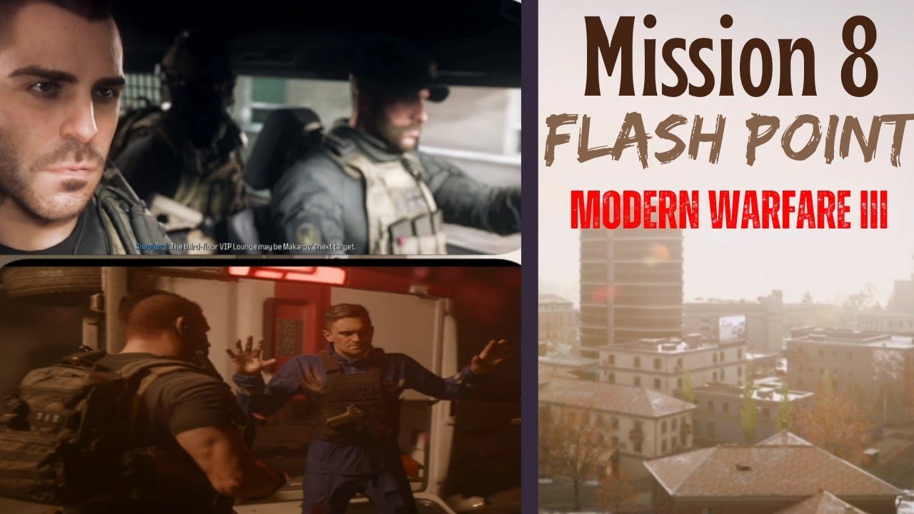 CALL OF DUTY MODERN WARFARE 3 PS5 Walkthrough Mission-Flash Point (COD 2023 Campaign)No Commentary