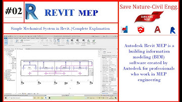 #02. Simple Mechanical System in Revit.| Complete Explanation in Revit MEP.