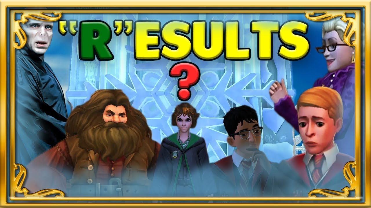 TOP 5 THEORIES WHO "R" IS! - YOUR RESULTS!! HOGWARTS MYSTERY