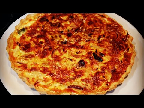 Recette Quiche Aux Poireaux Oignons