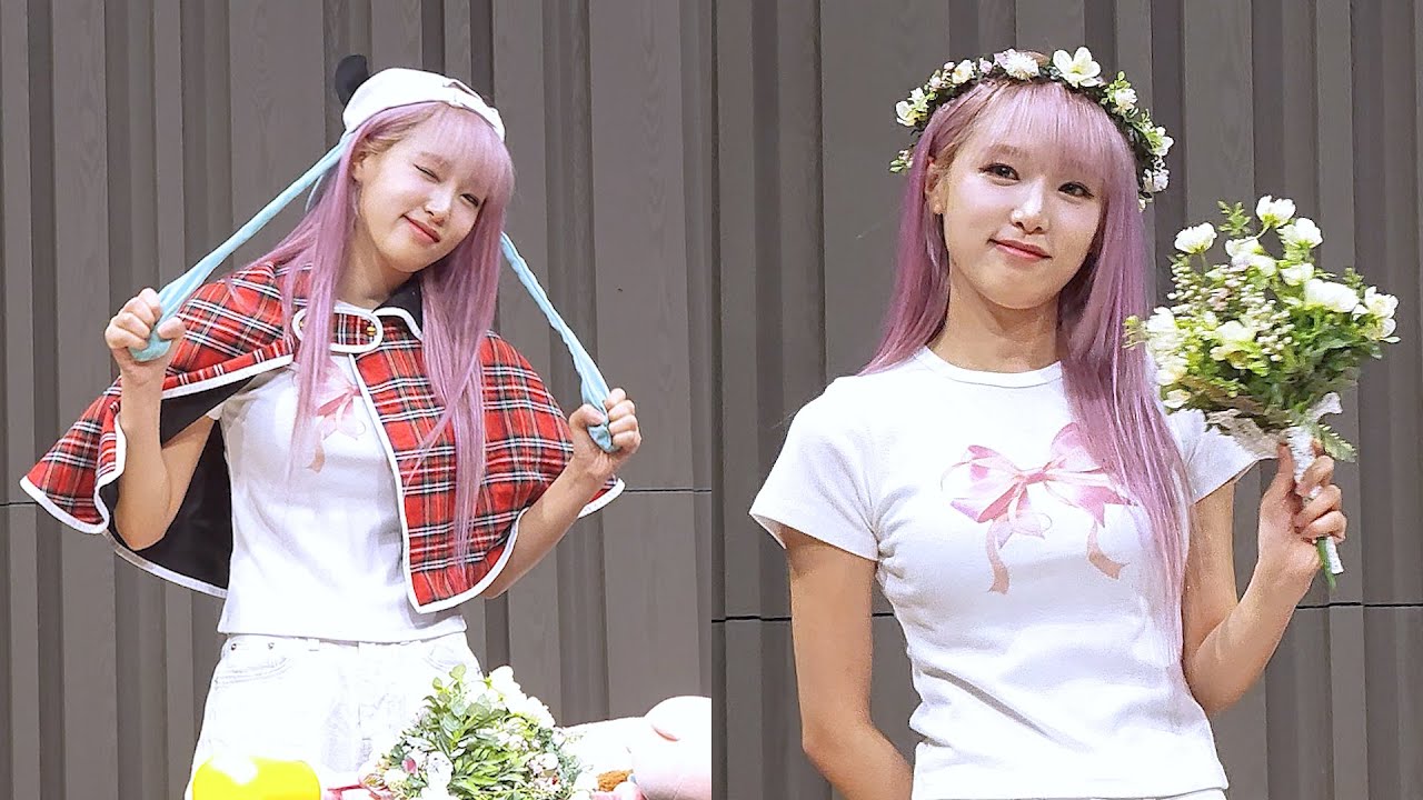 최예나(YENA) 20230818 팬사인회 후토크 & 포토타임 [4K]