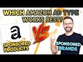 Amazon PPC Tutorial: Sponsored Products vs Sponsored Brand Ads – #paidmedia #amazon