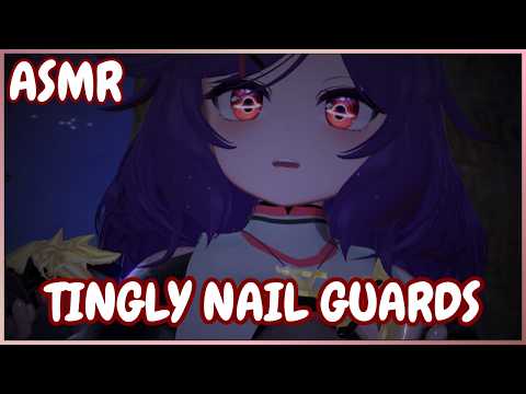 【3D VR ASMR】Priestess Gives You Ear Tapping with Nail Guards  ♱ Binaural ♱ Rode NT5 ♱ Hand Movements
