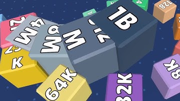 Cube 2048.io Game 🎲 A NEW GAME  🎲 CUBES SNAKE 2048.io Gameplay