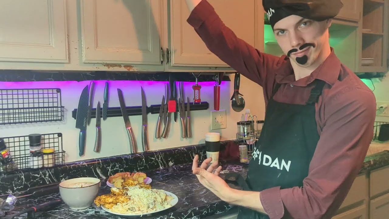 Dangood cooking. Baked chicken pasta