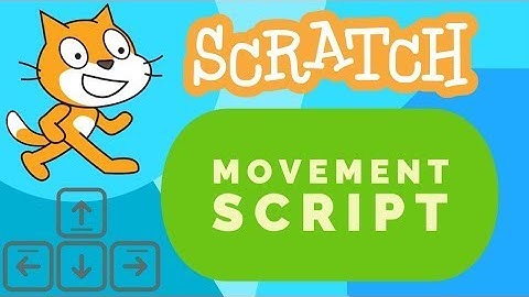 EASY MOVEMENT CODE FOR SCRATCH CHARACTERS! - Beginners guide to Scratch || #roadto300