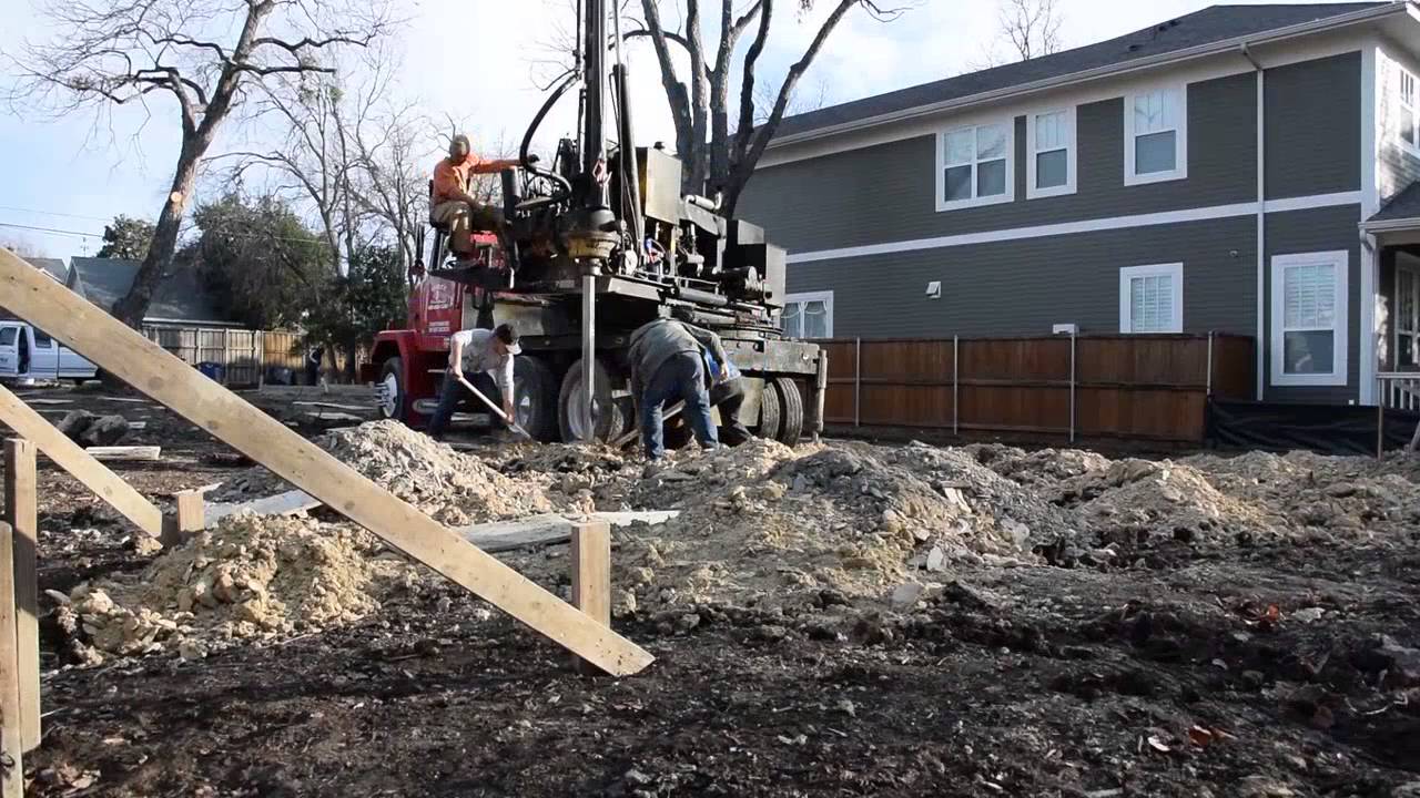 Drilling the Piers YouTube