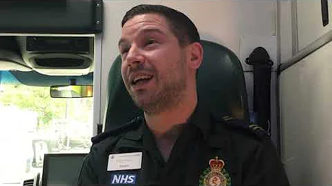 Stuart on how paramedic's efforts to try to save dad inspired him to join London Ambulance Service