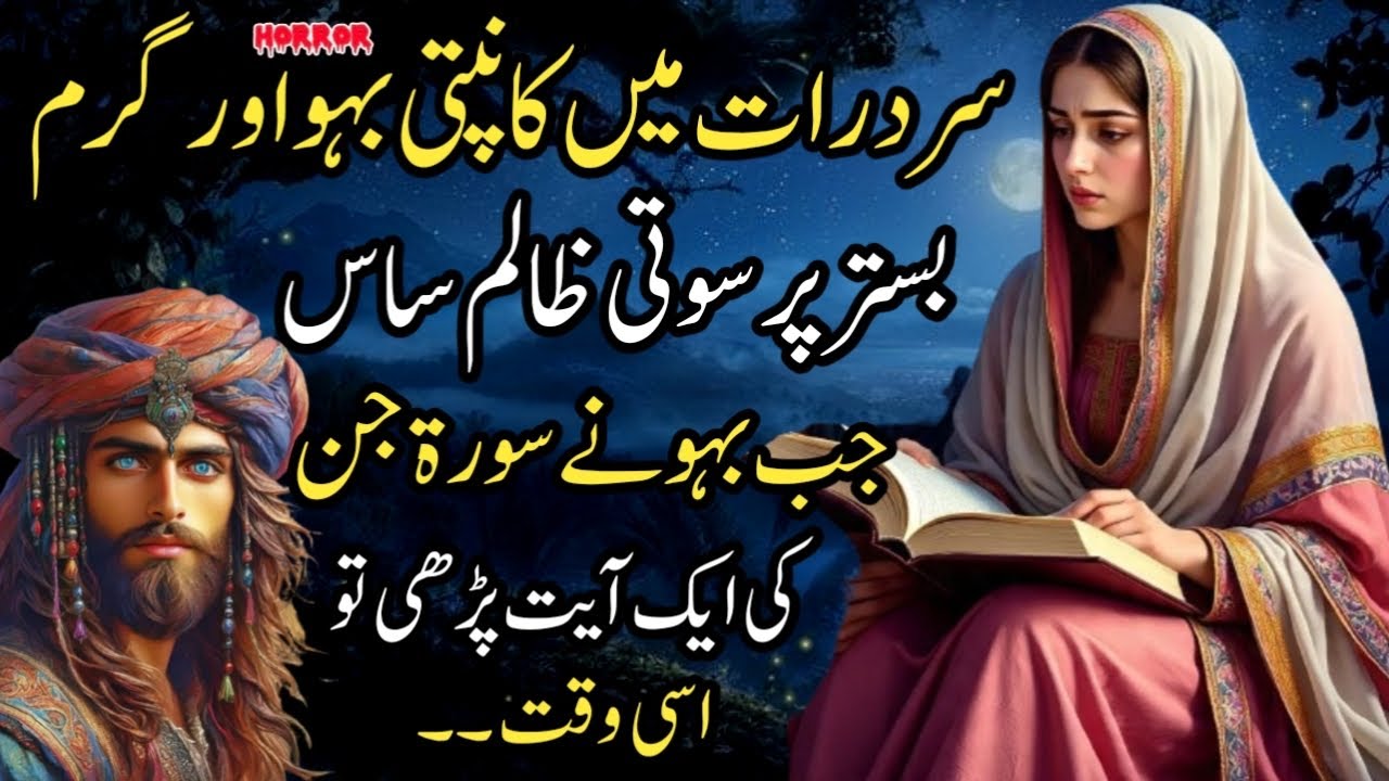 Sard Raat Mein Kaampti Bahu Aur Zalim Saas Ka Raaz | Surah Jinn Ki Aik Ayat Ka Mojza | Urdu Islamic