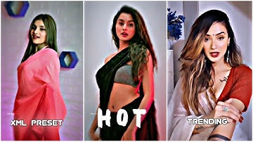 new trending hot girl edit 🥵 alight motion/ xml preset 🥀 cute girl 🥰 status #status #viral #xml