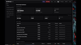 AgentManager V1 demo - Open-source agentic orchestrator