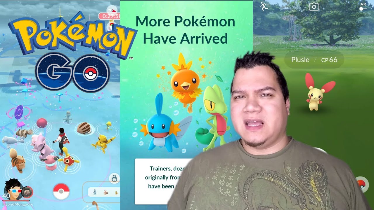 GEN 3 IS HERE! POKEMON GO WEATHER UPDATE! INCREASED STARDUST! GEN 3 REN CEN PART 1