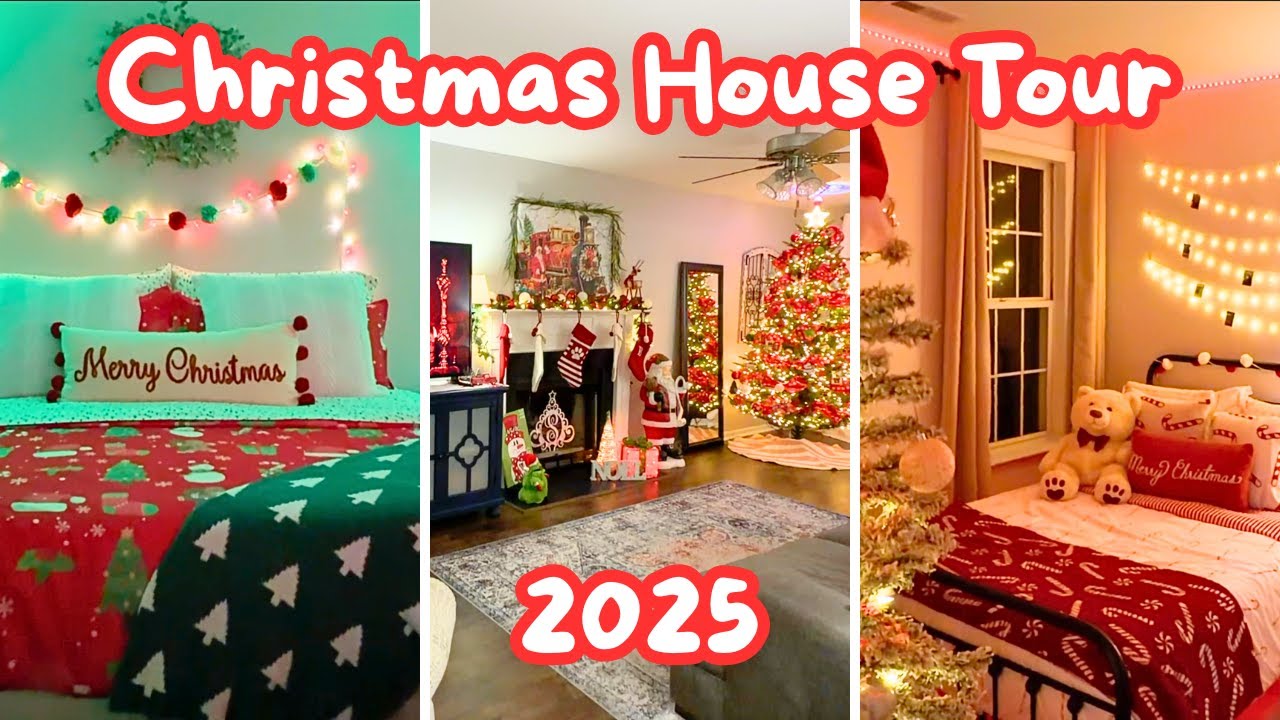 CHRISTMAS HOUSE TOUR 2025 | | Family 5 Vlogs - YouTube