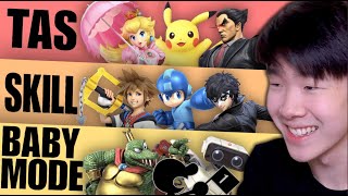 Riddles' Smash Ultimate Character Difficulty Tier List