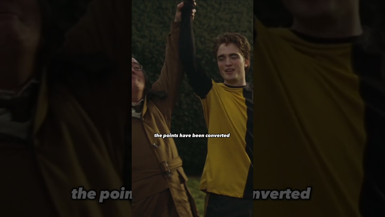Did you notice this in Harry Potter and Goblet of Fire?