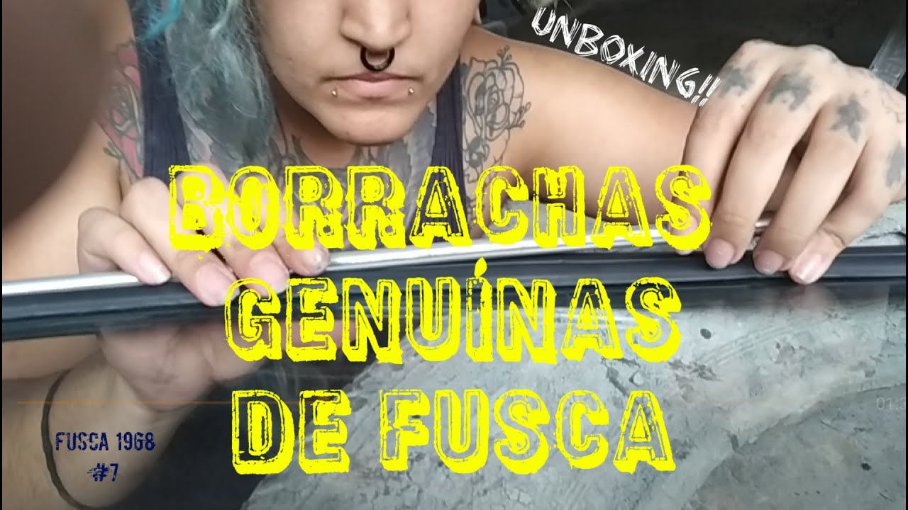Instalação de Friso da Borracha do Para-brisa - Fusca 1968 #7