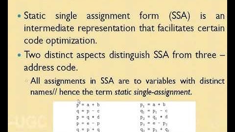 Intermediate Code Generation