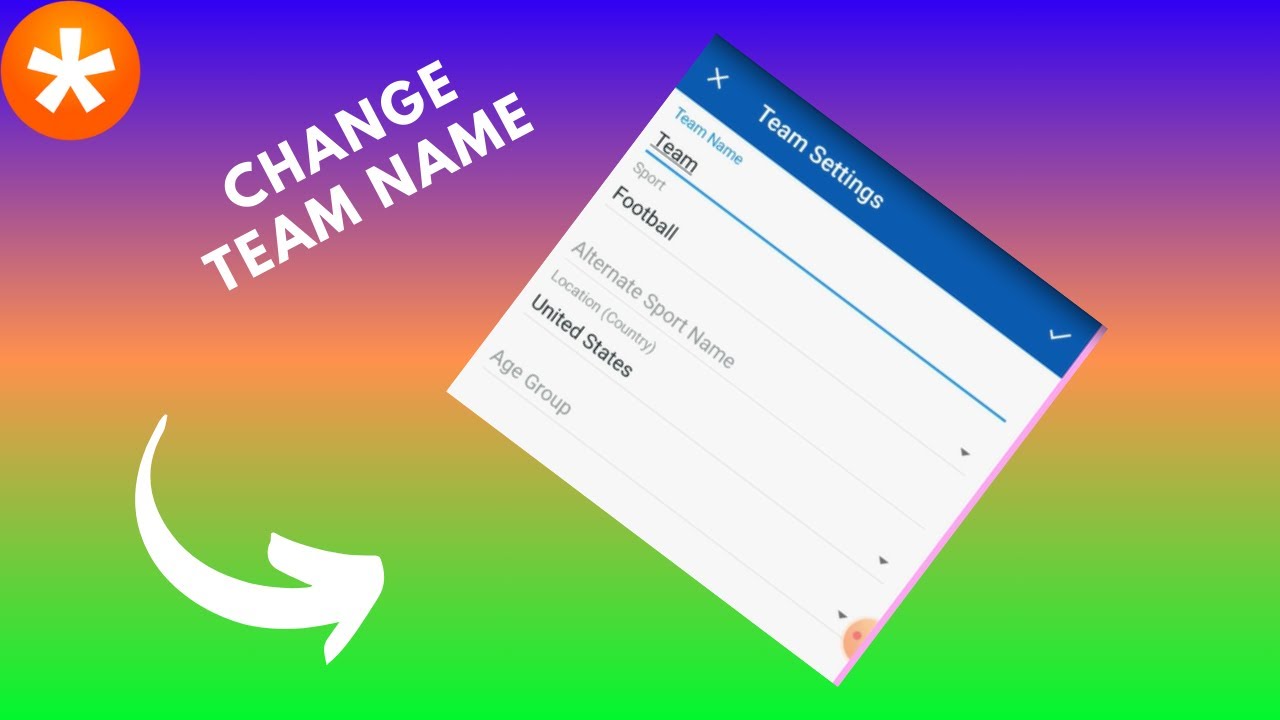 how to change your name on teamsnap YouTube