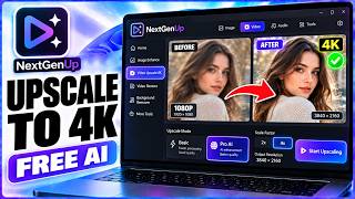 How To Use NextGenUp AI Video Upscaler - Full Tutorial
