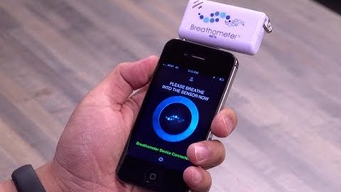 Use Your iPhone As A Breathalyzer With Breathometer