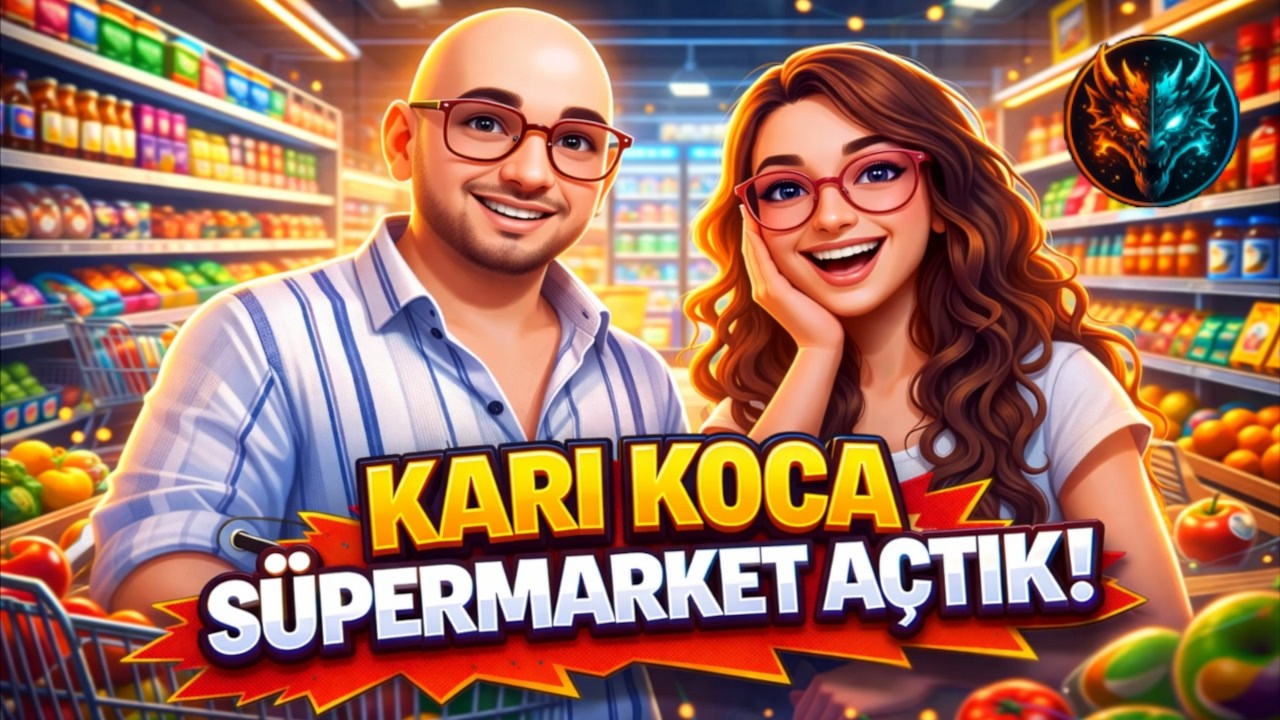 Karı-Koca Süpermarket Açtık! | Supermarket Simulator Co-op