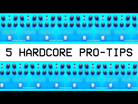 Strymon Cloudburst: How to Be Advanced